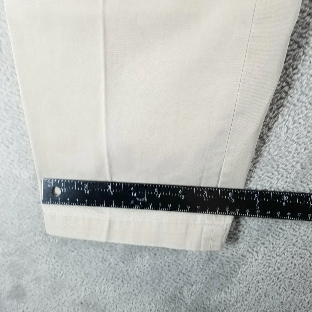 Polo Ralph Lauren Pants‎ Mens 36x30 Beige Pleated Chino Classic Baggy Trousers